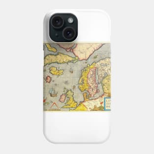 Ancient European Map Phone Case