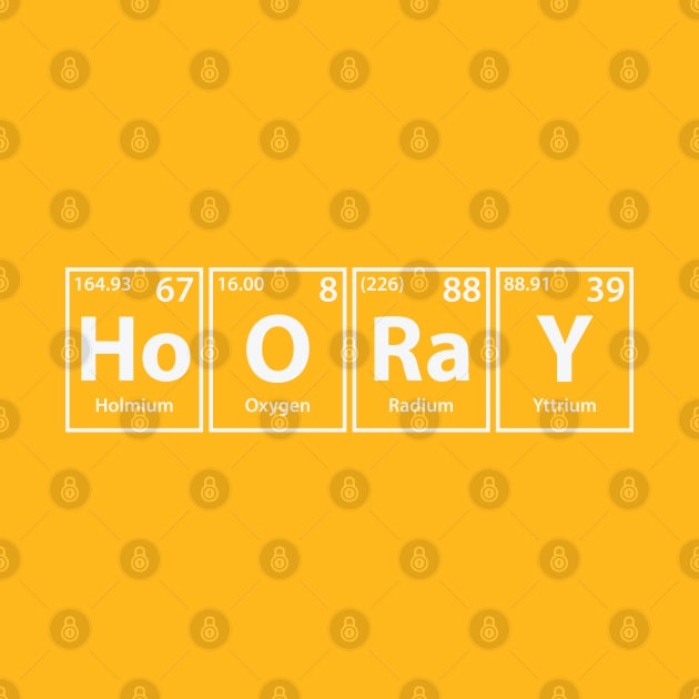 Hooray (Ho-O-Ra-Y) Periodic Elements Spelling by cerebrands