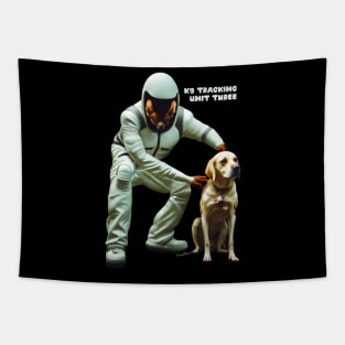 K9 Tracker Team Titan Three Tapestry