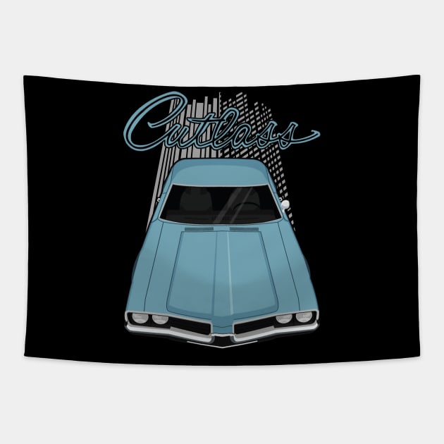 Oldsmobile Cutlass 1969 - light blue Tapestry by V8social