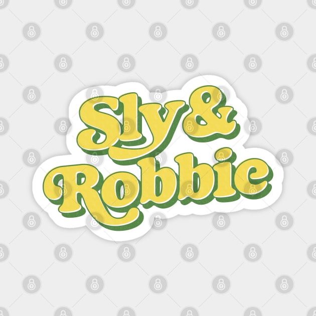 Sly & Robbie /// Reggae Lover Gift Magnet by DankFutura