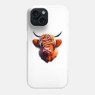 Highland cattle Phone Case