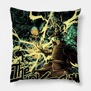 The Dark Below Pillow