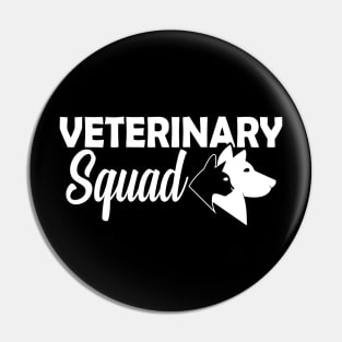Veterinary Squad Pin