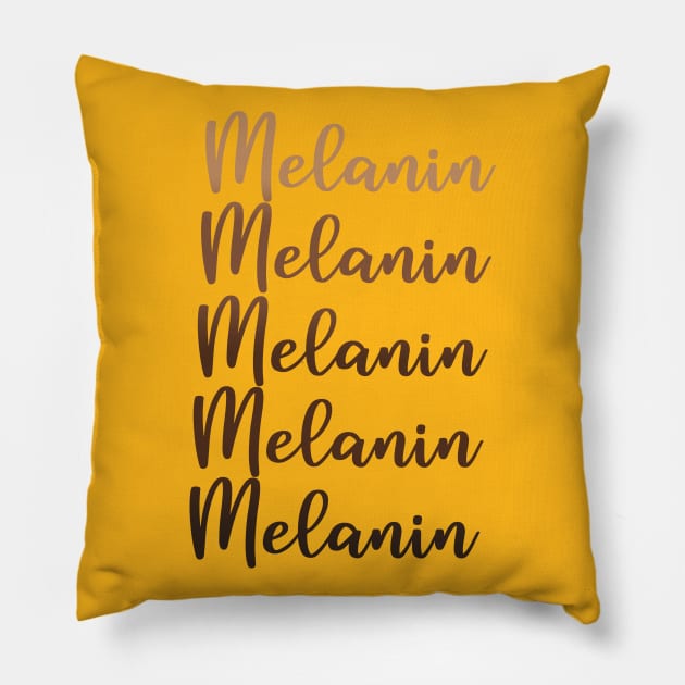 Melanin Pillow by alzo