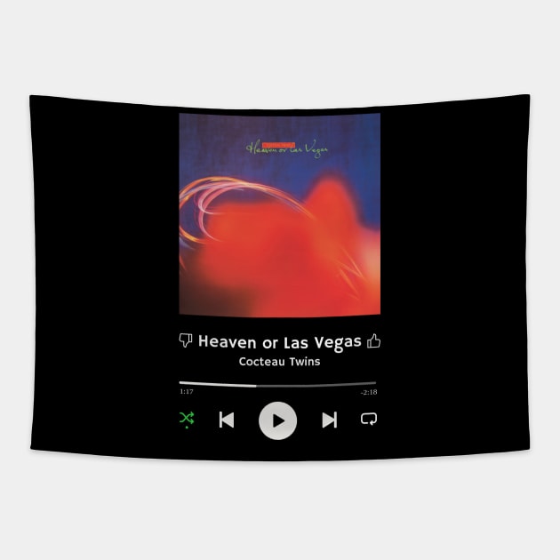 Stereo Music Player - Heaven or Las Vegas Tapestry by Stereo Music