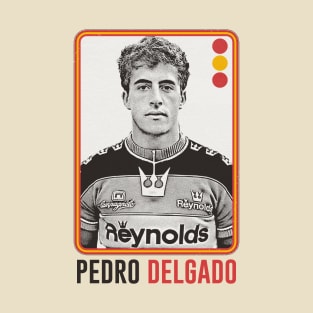 Pedro Delgado ---- Retro Style Original Design T-Shirt