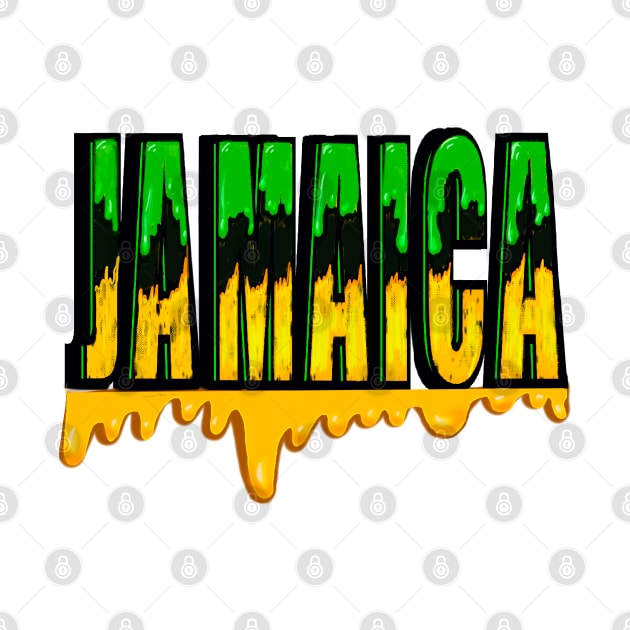 Jamaican Flag colors Jamaicans Jamaica by Artonmytee