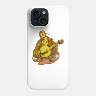 Cossack mamai,ukrainian warrior,ukrainian naive art Phone Case