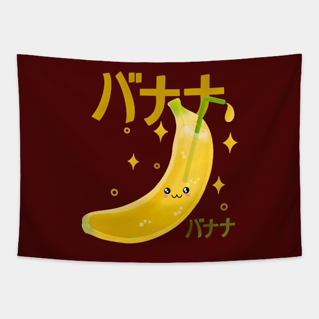 Banana Juice Tapestry by Kimprut