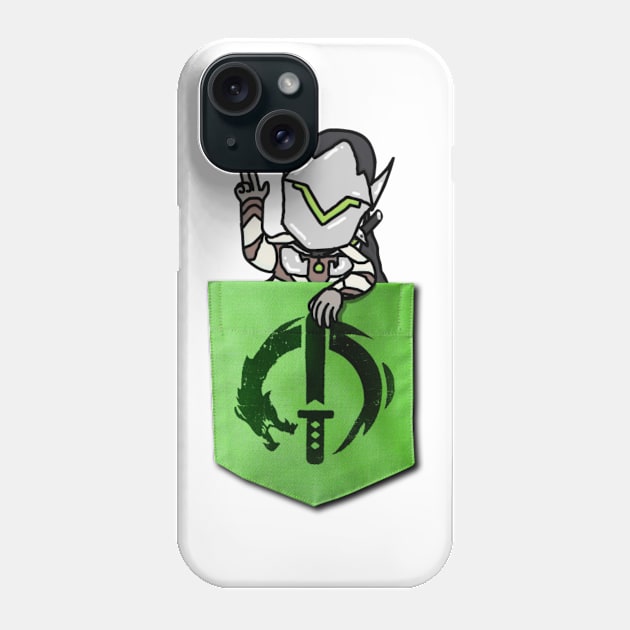 Pocket Genji (An Overwatch Design) Phone Case by Pocketeers