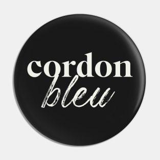 Cordon bleu Pin