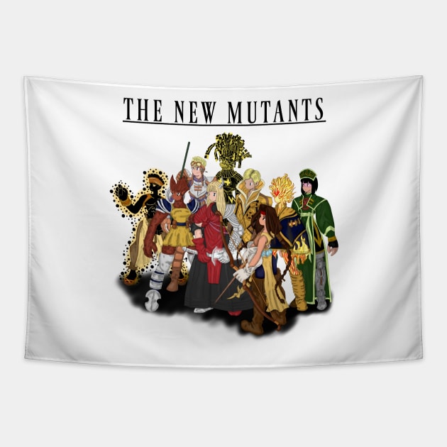 The New Mutants Tactics Tapestry by GingerCatGirlPrime 