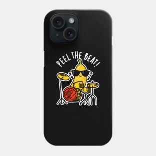 Peel The Beat Cute Banana Drummer Pun Phone Case