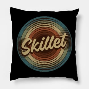 Skillet Vintage Vinyl Pillow