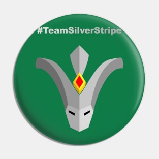 Team Silver Stripe Pin