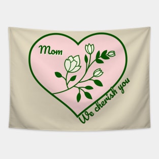 Family Hearts - Mom Tapestry