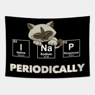 Cat I Nap Periodically Tapestry