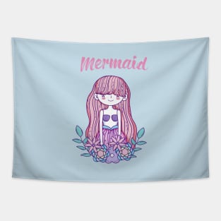 Mermaid Princess Lover Tapestry