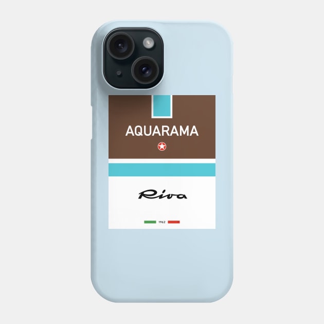 Riva Aquarama Rivarama Runabout Italia Italy Phone Case by PB Mary