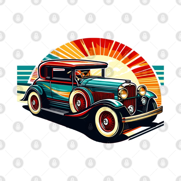 Vintage Car by Vehicles-Art