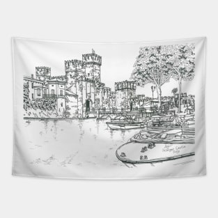 Italy, La Garda Lake Tapestry