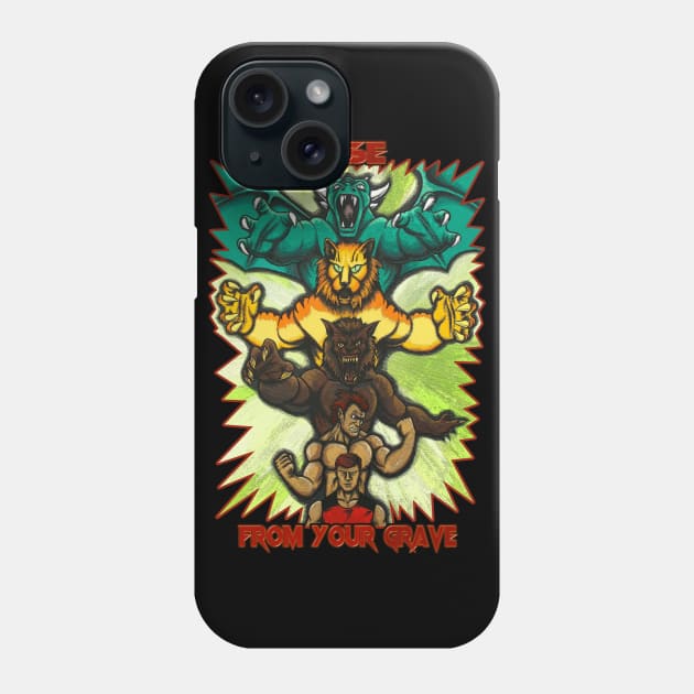 Altered Beast Phone Case by sapanaentertainment