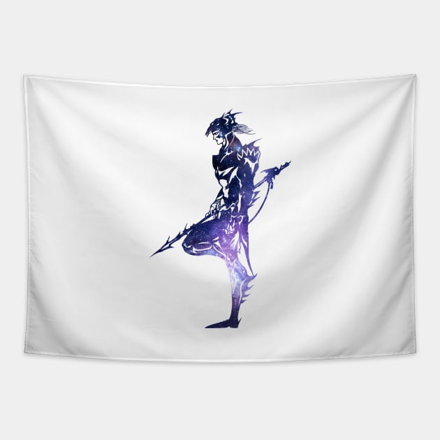 FF4 Kain Galaxy Tapestry by DRKNT