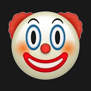 Clown Face Emoji T-Shirt