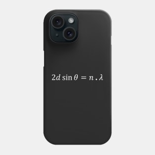 Bragg Law Of Diffraction Phone Case