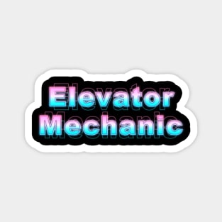 Elevator Mechanic Magnet