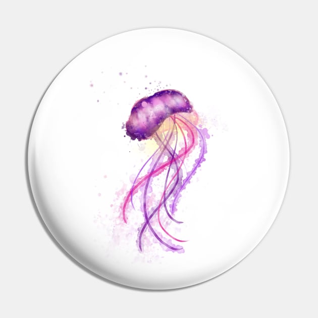 Jellyfish Pin by CoconuTacha