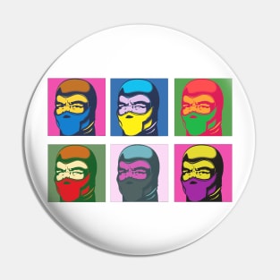 Mortal Popart Pin