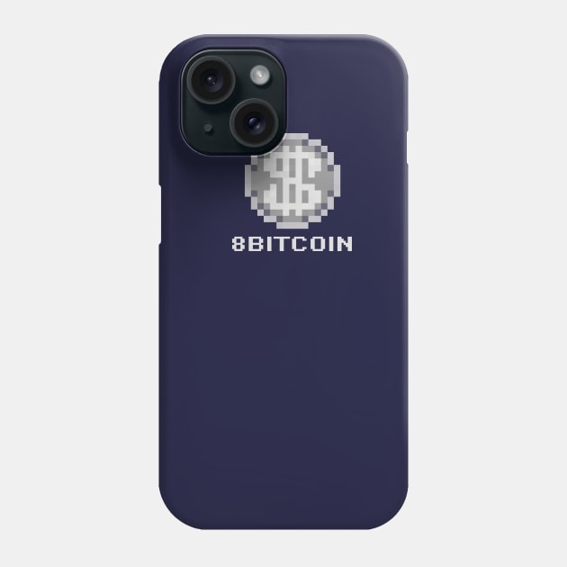 8BITCOIN Phone Case by RussellTateDotCom