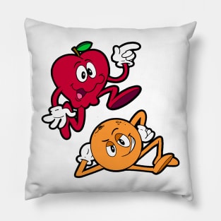 Apples & Oranges Pillow