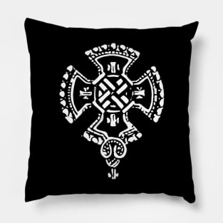 Canterbury cross decor Pillow