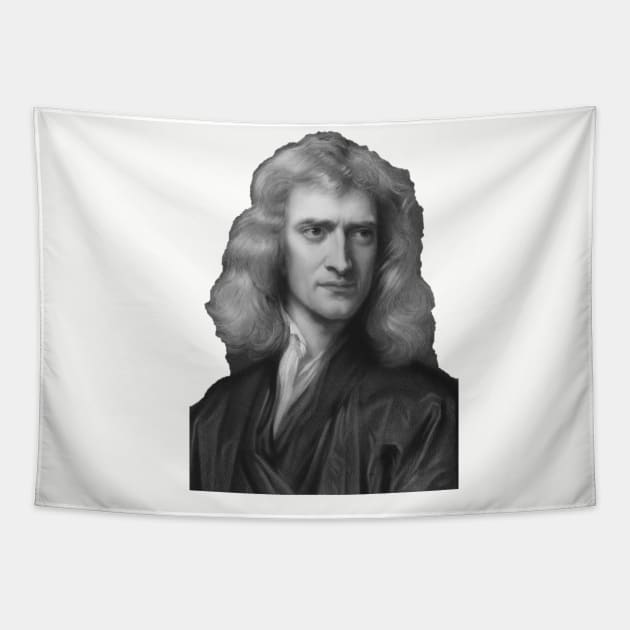 Sir Isaac Newton Tapestry by Among the Leaves Apparel