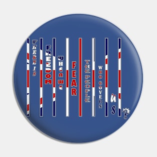 Freedom (British Flag) Pin