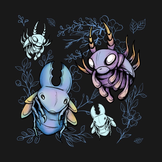 Cute Beetles by shaireproductions