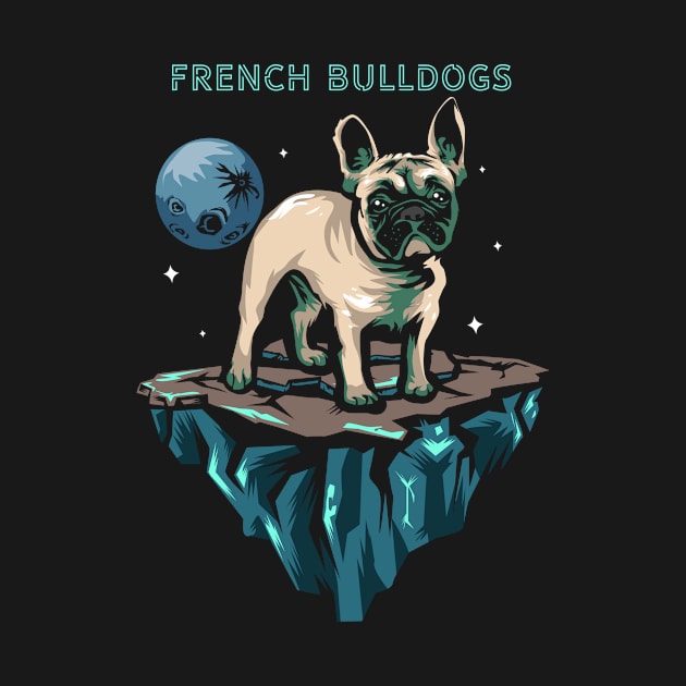 French Bulldogs in space by WearthisWearthat