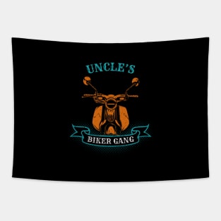 Uncle's Biker Gang Father's Day Tapestry