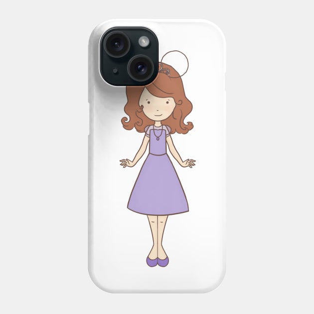 Sofia Fan Girl Phone Case by littlemoondance