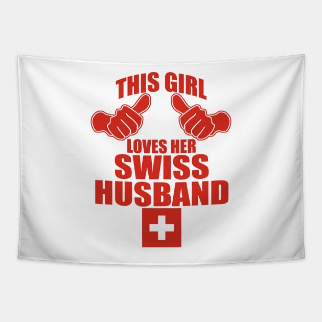 swiss husband Tapestry by TshirtsCintia