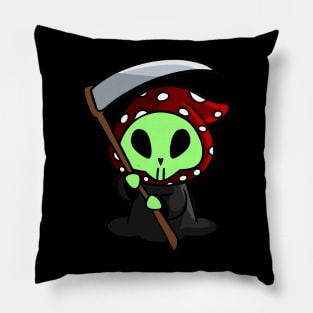 Alien Grim Reaper Mushie Pillow