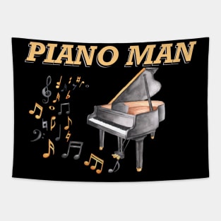 Piano man Tapestry