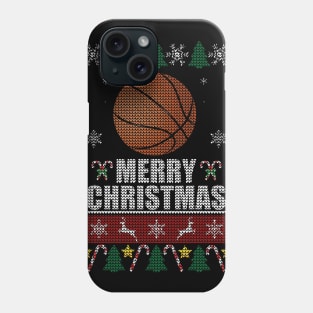 Basketball Ball Christmas Phone Case