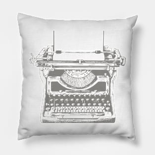 vintage typewriter 3 Pillow