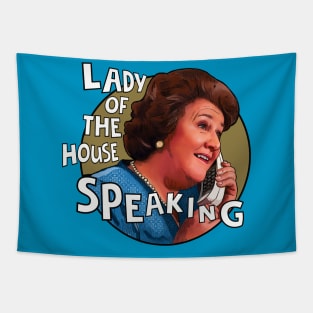 Hyacinth Bucket- Keeping up appearances Lady of the House Speaking Tapestry