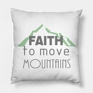 Christian faith Pillow