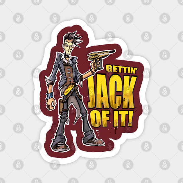 Gettin' Jack of it! Magnet by craigbruyn